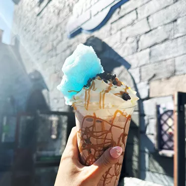 Milkshake at Wizard's Frozen Wonders