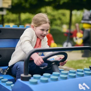 Girl On Driving School