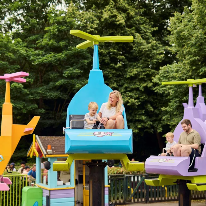 Families enjoying DUPLO Valley Airport