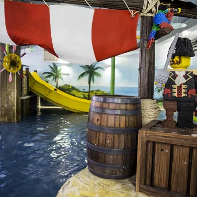 Pirate Themed Swimming Pool at the LEGOLAND Resort Hotel