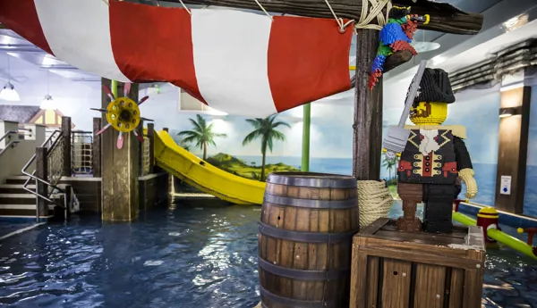 Pirate Themed Swimming Pool at the LEGOLAND Resort Hotel