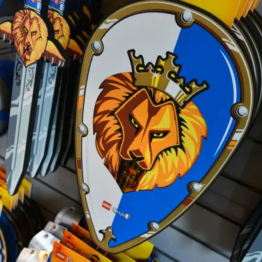 Swords & Shield at King's Market store in LEGOLAND Windsor Resort