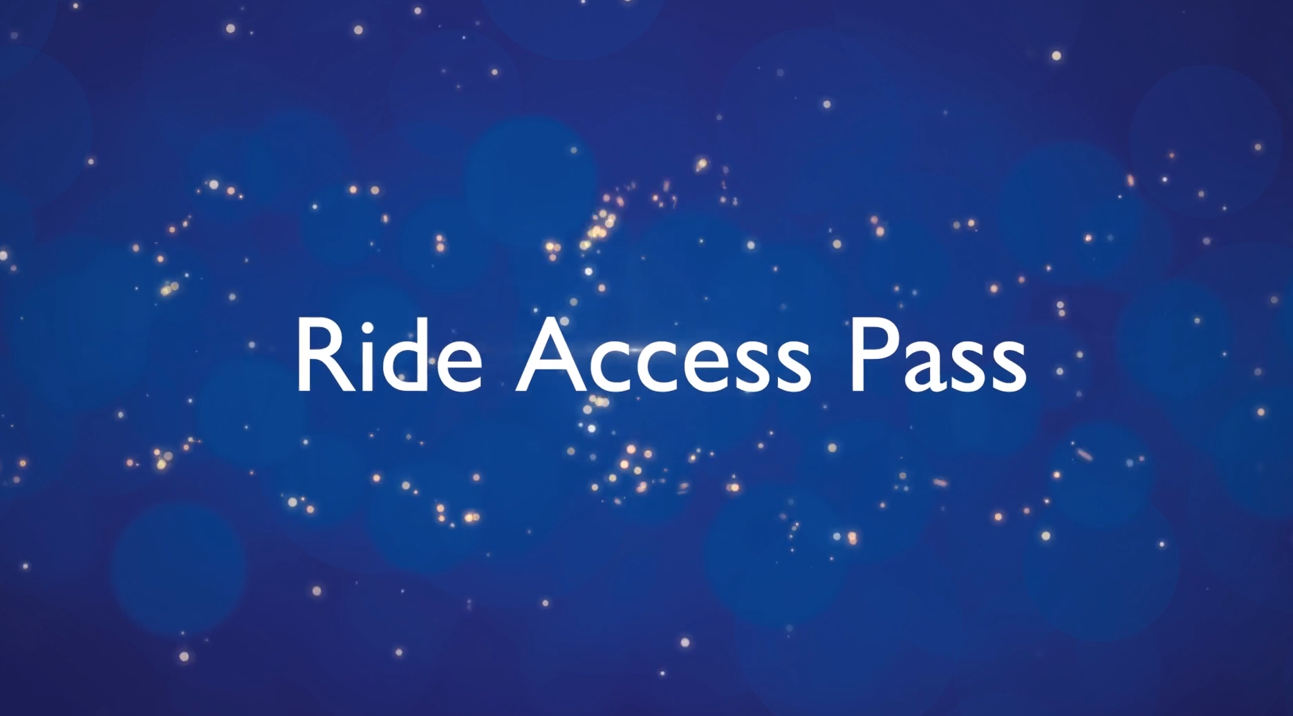 Ride Access Pass - Merlin Entertainments Accessibility Video