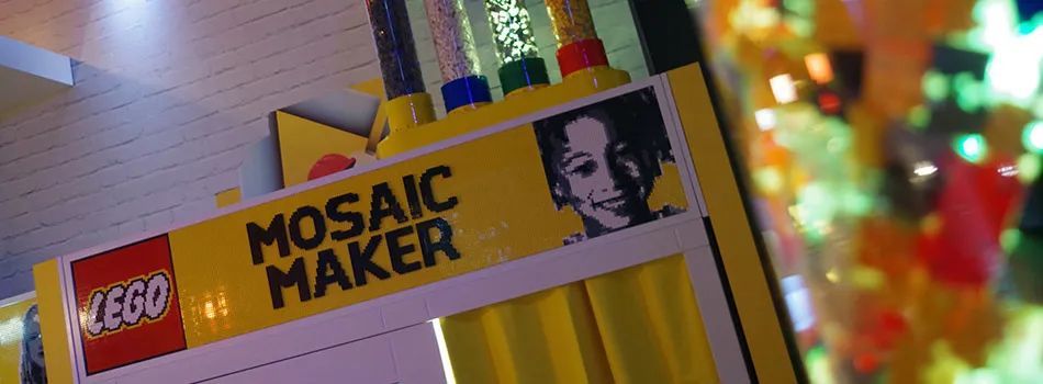 LEGO Mosaic Maker at LEGOLAND Windsor Resort