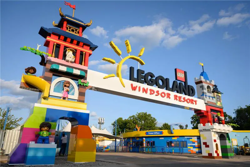 LEGOLAND Windsor Resort new entrance portal