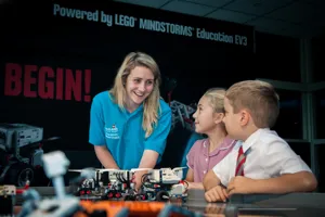 Children in LEGO® Education Centre at the LEGOLAND Windsor Resort