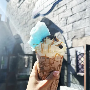 Milkshake at Wizard's Frozen Wonders