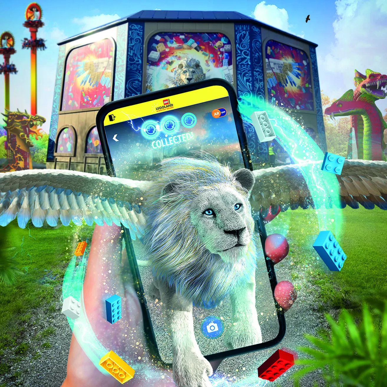 LEGO MYTHICA Augmented Reality Experience