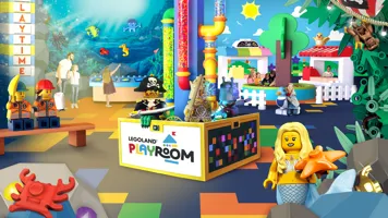 Artist's Impression of LEGOLAND Playroom within the LEGOLAND Resort Hotel