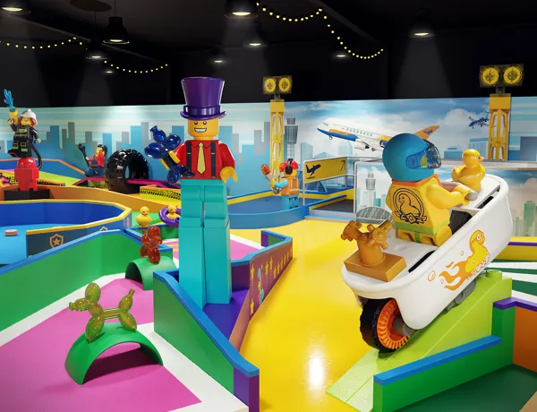 LEGO City Adventure Course at LEGOLAND Adventure Golf