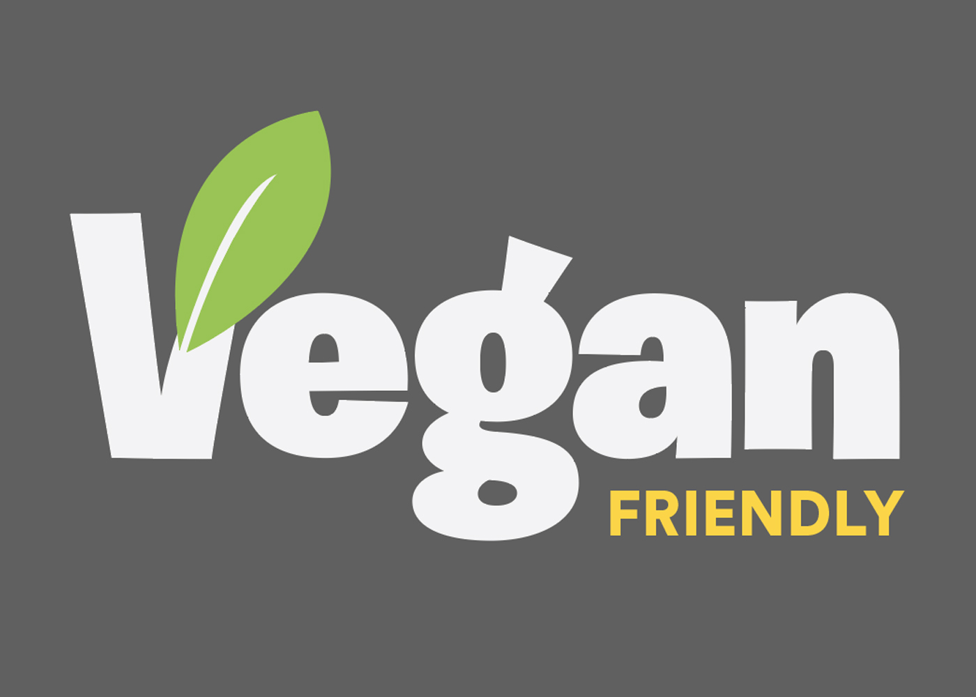 We are Vegan Friendly