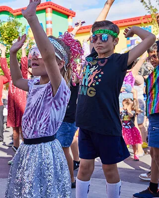 Kids Dancing at LEGO Festival
