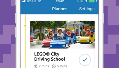 LEGOLAND Windsor App Features - Planner