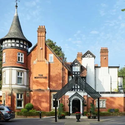 Entrance to the Macdonald Berystede hotel.