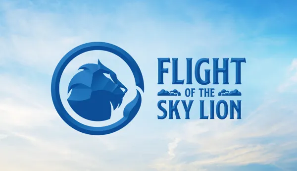 MYTHICA FLIGHT OF THE SKY LION ARTWORK RGB