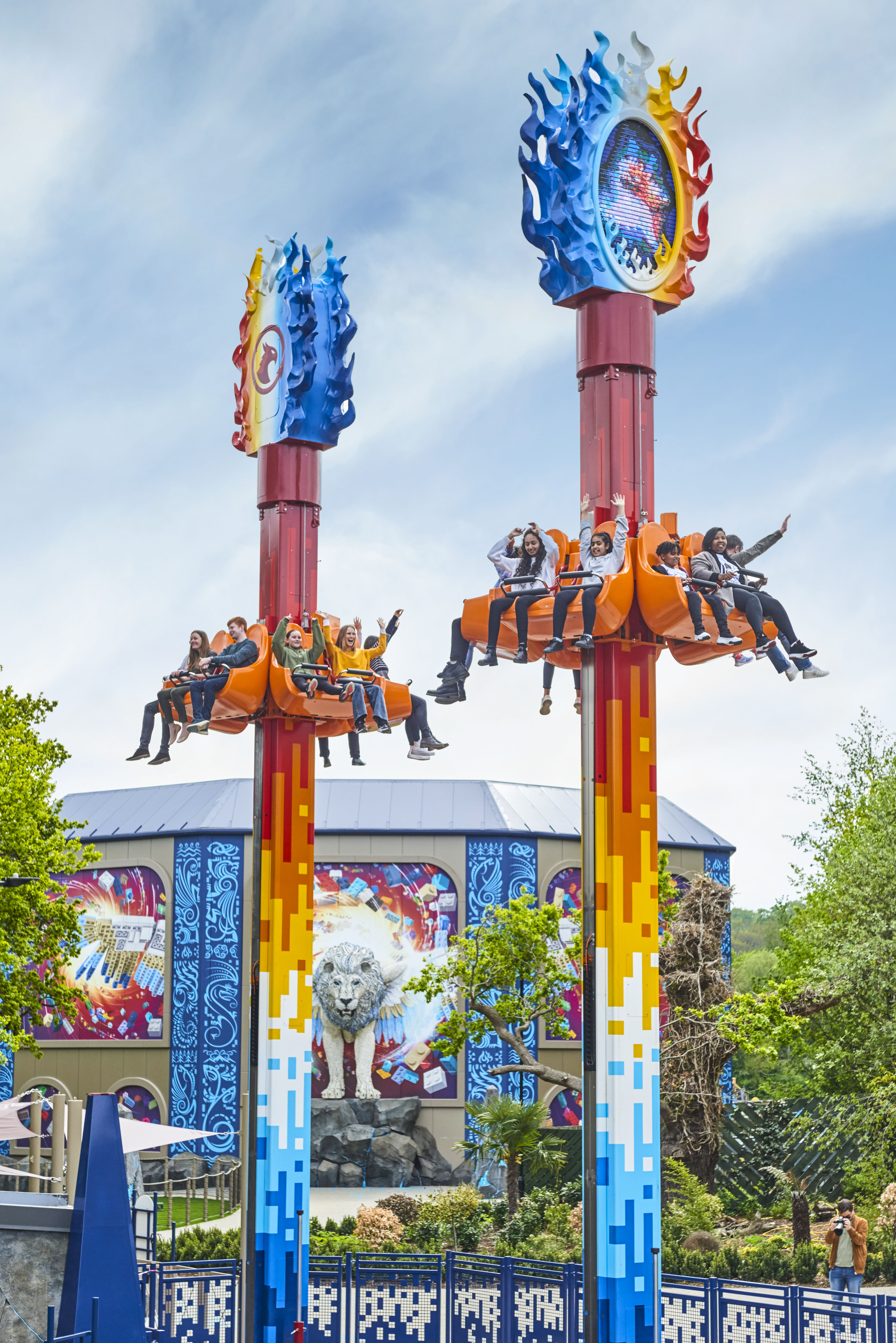Fire & Ice Freefall At The LEGOLAND Windsor Resort