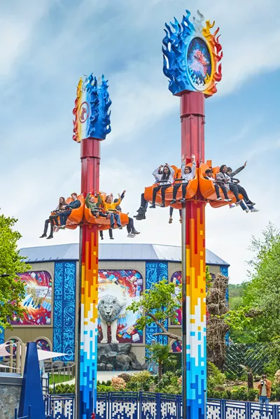 Fire & Ice Freefall At The LEGOLAND Windsor Resort