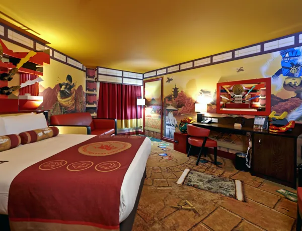 LEGO® NINJAGO® Room at LEGOLAND® Windsor Resort