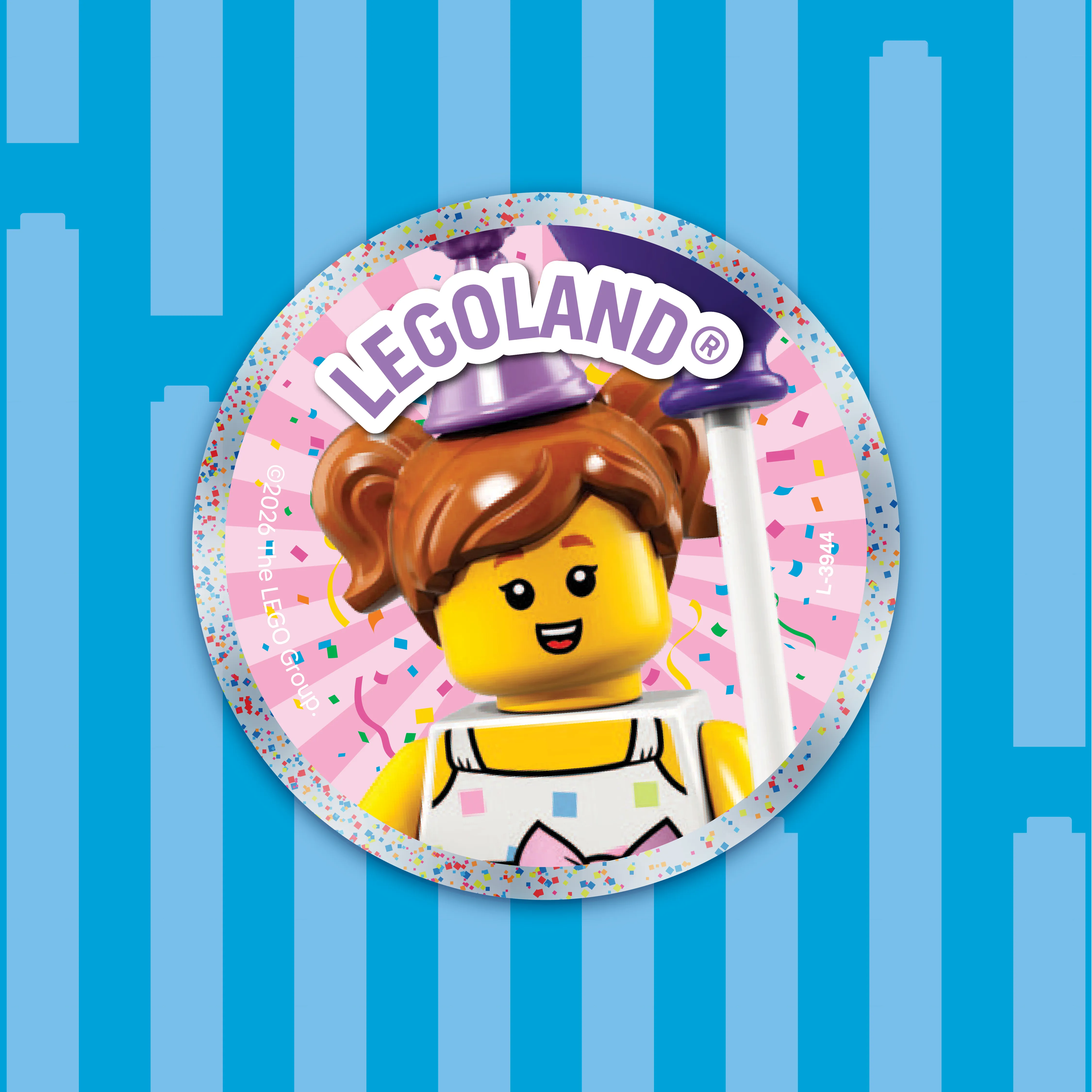 Birthday Girl Pop Badge