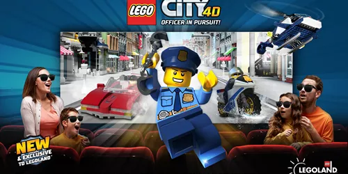 LEGO City 4D Officer In Pursuit! At LEGOLAND Windsor