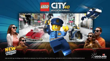 LEGO City 4D Officer In Pursuit! At LEGOLAND Windsor