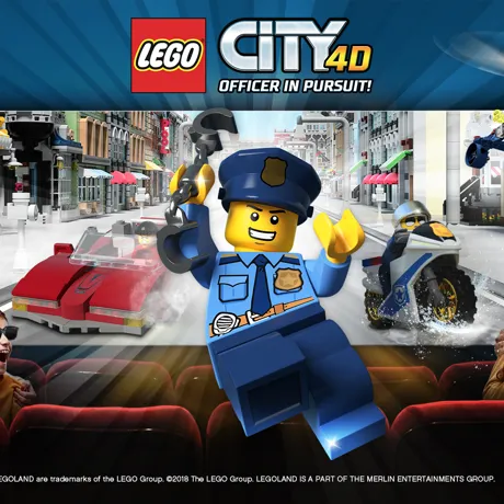 LEGO City 4D Officer In Pursuit! At LEGOLAND Windsor