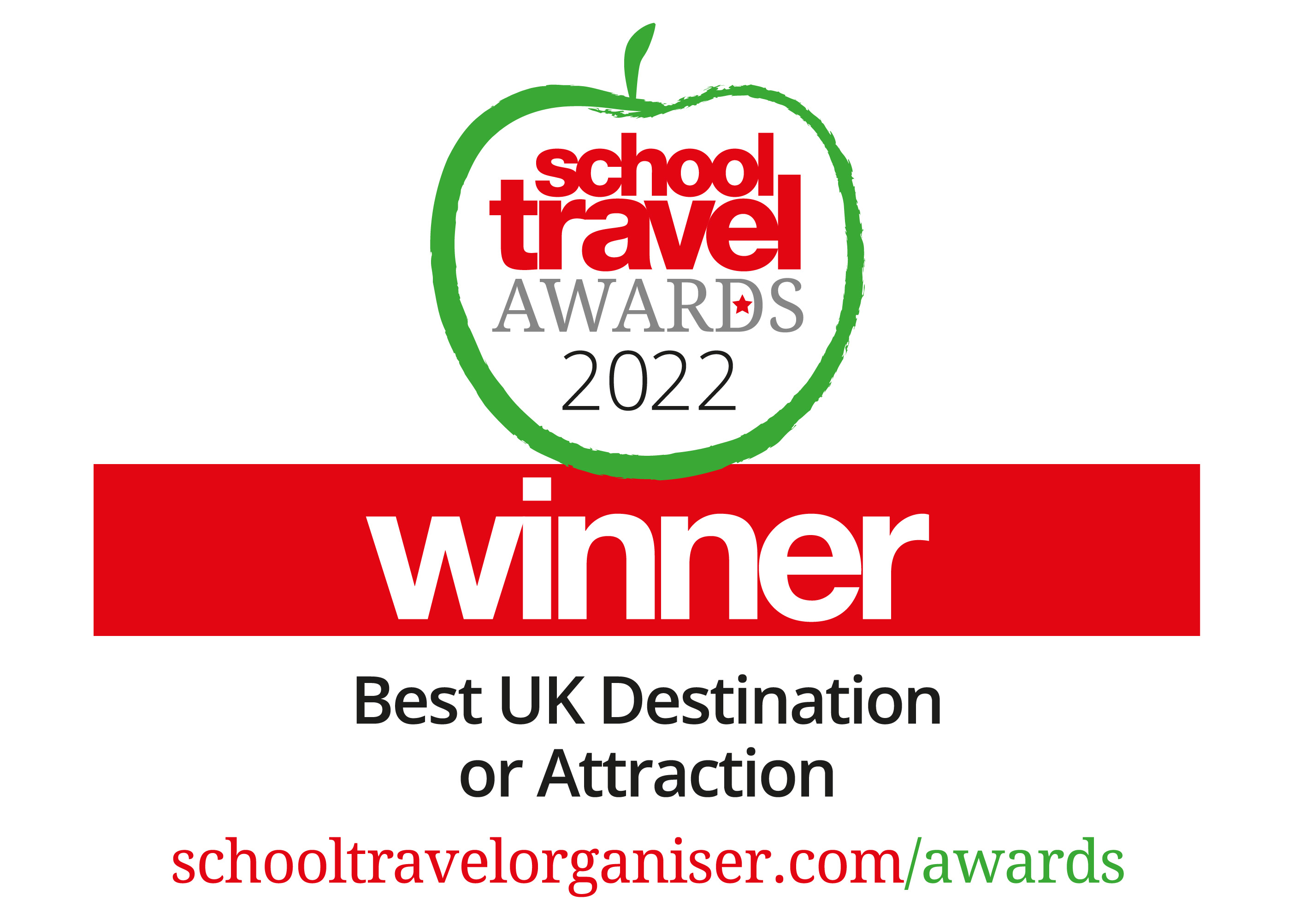 School Travel Awards 2022 Winner of Best UK Destination or Attraction - LEGOLAND Windsor Resort