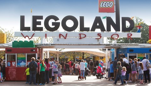 Entrance to the LEGOLAND Windsor Resort