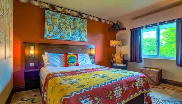 Adults area of an Adventure Room in the LEGOLAND Resort Hotel
