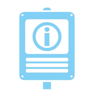 Icons Infotmation Signage