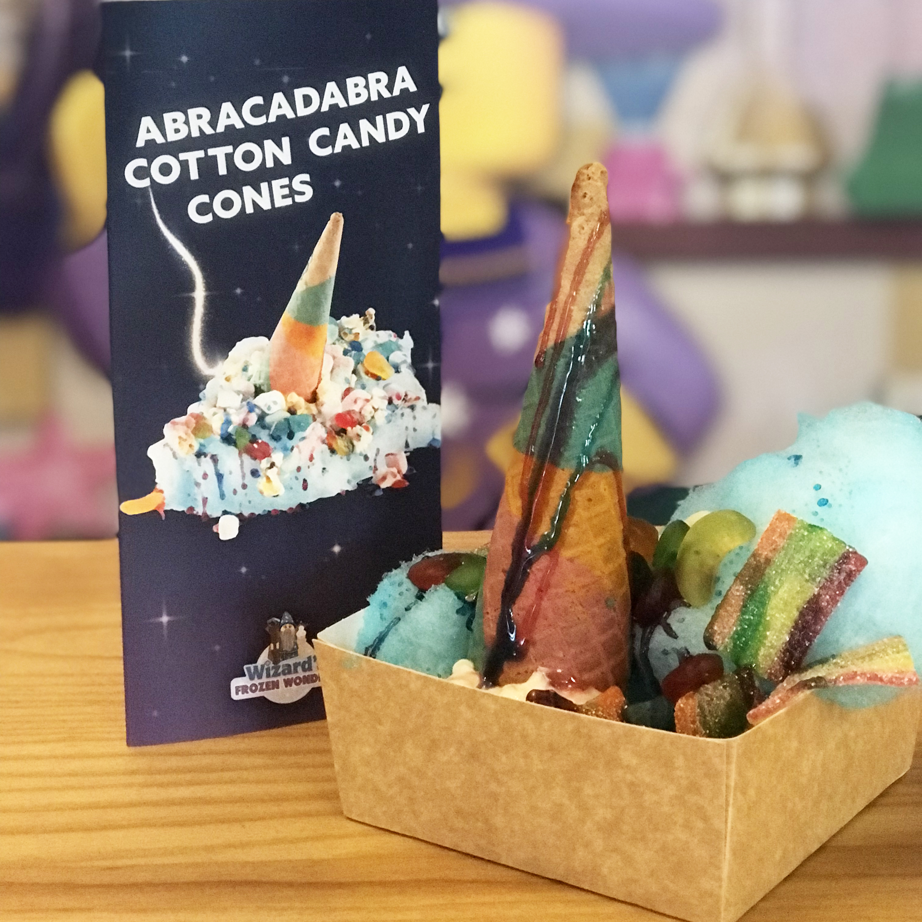 Wizards Frozen Wonders Cotton Candy Cones