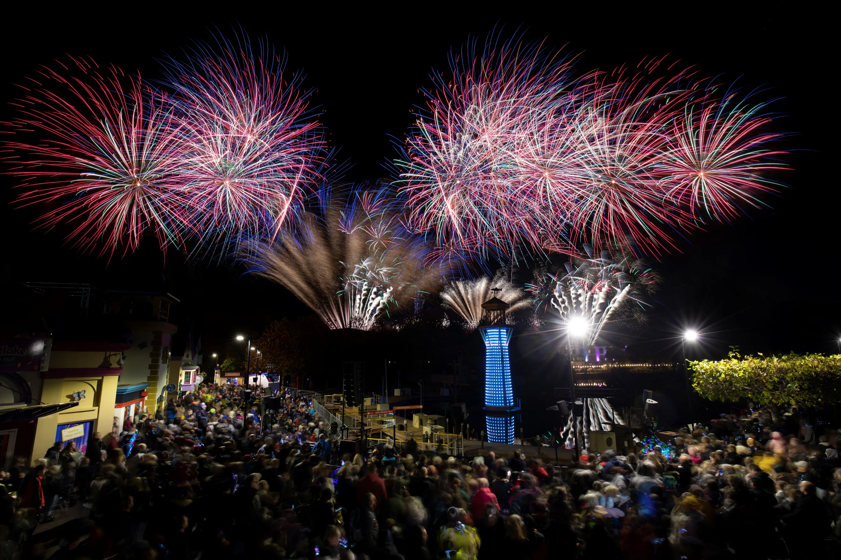 Fireworks at the LEGOLAND Windsor Resort