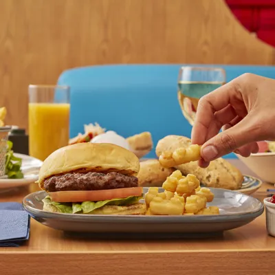 Junior Bricks Beef Burger with LEGO® Fries