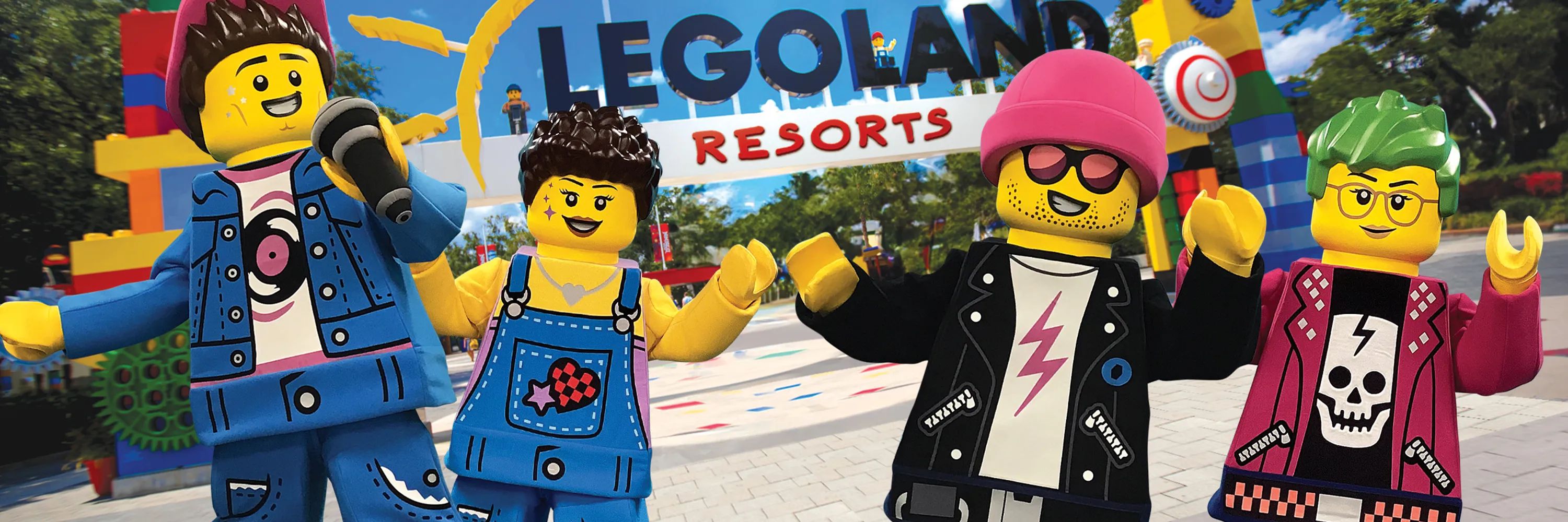 The band at LEGO® Festival, coming to LEGOLAND Resorts this Spring