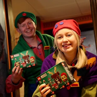 Elf Wake Up Call at LEGOLAND Resort Hotel