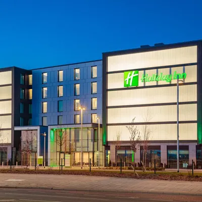 Exterior of the Staybridge Suites London Heathrow hotel