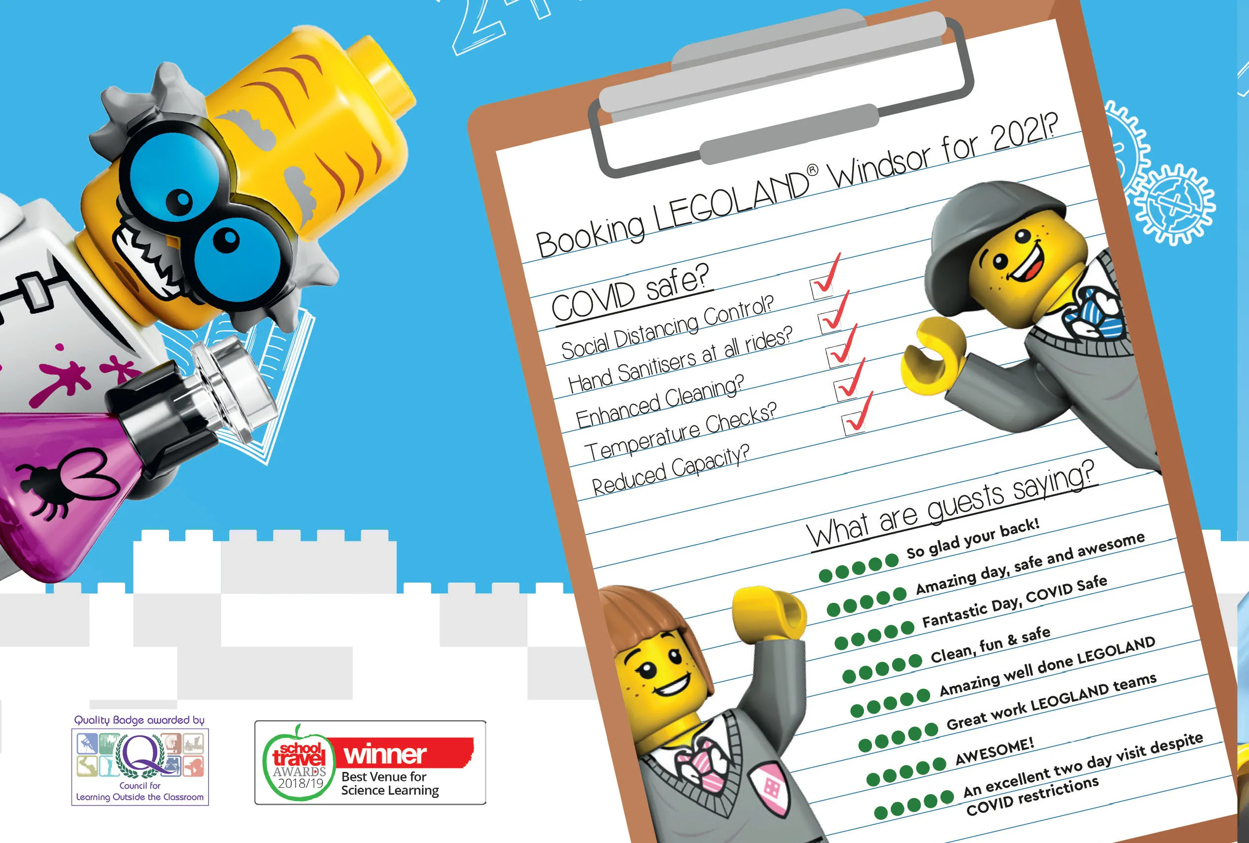 Booking a LEGOLAND Windsor School Trip for 2021 Checklist