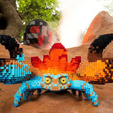 Crystal Claw Crabs In The Magical Forest In LEGO MYTHICA