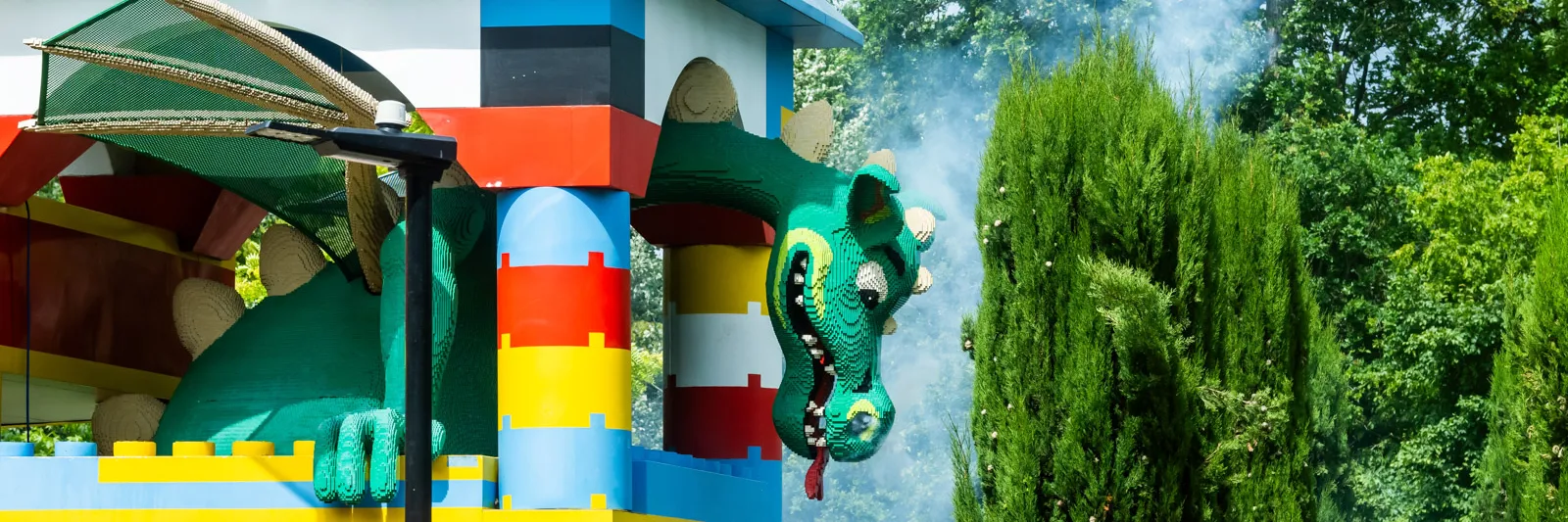 Ollie the Dragon in the Resort Hotel Clocktower