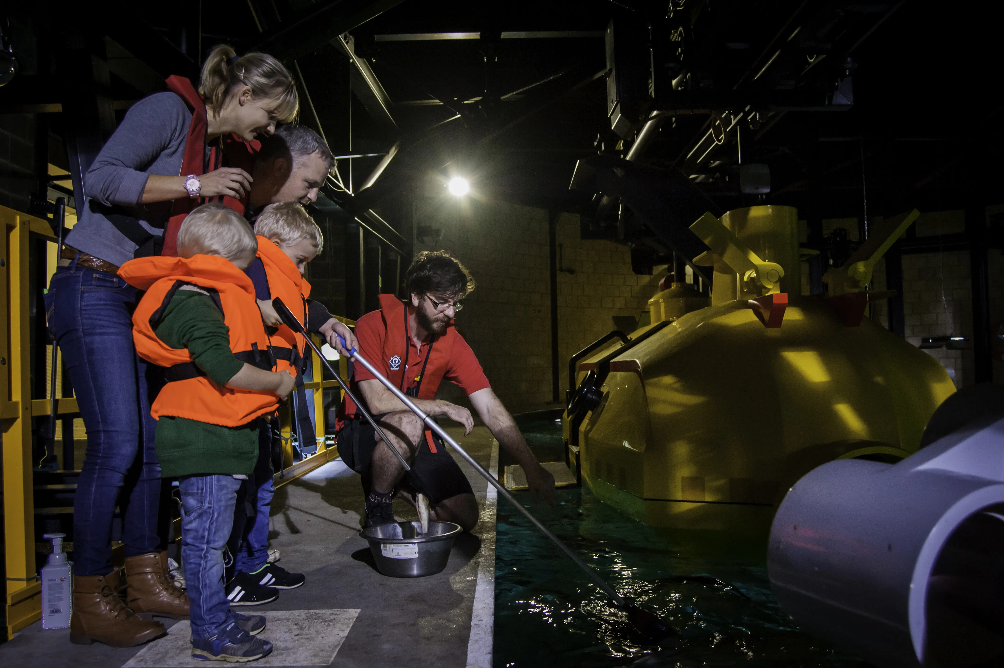 Shark Feeding at the LEGOLAND Windsor Resort
