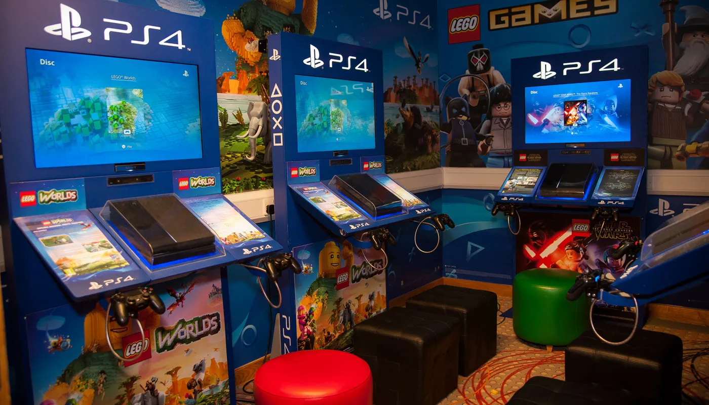 LEGO Games Zone at the LEGOLAND Windsor Resort