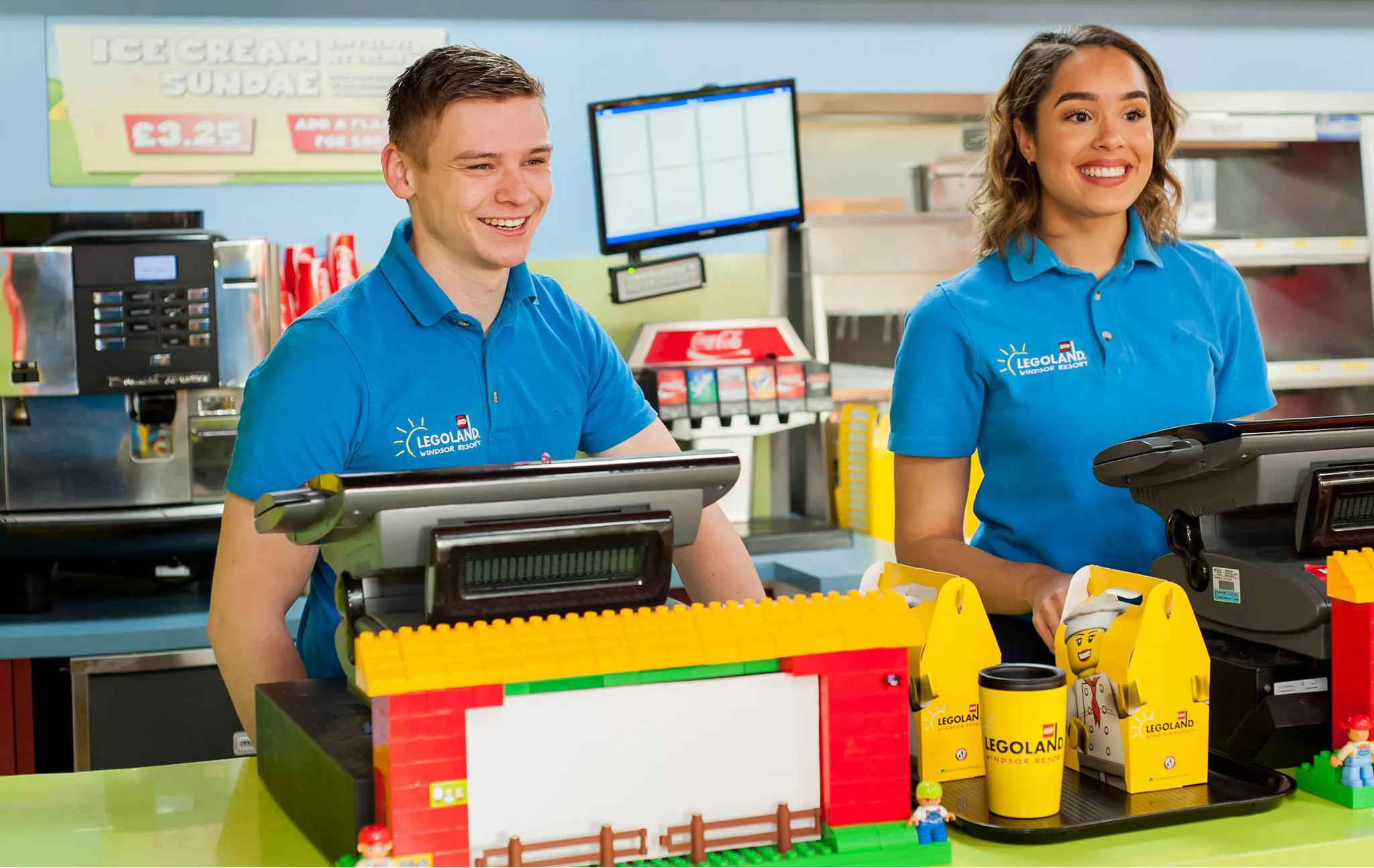 Food & Beverage staff members smiling